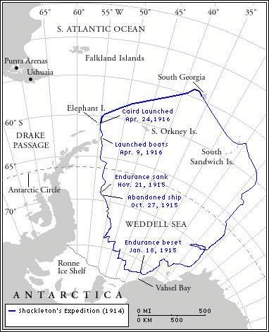 carte de l'exp&eacute;dition