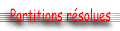 Partitions rsolues